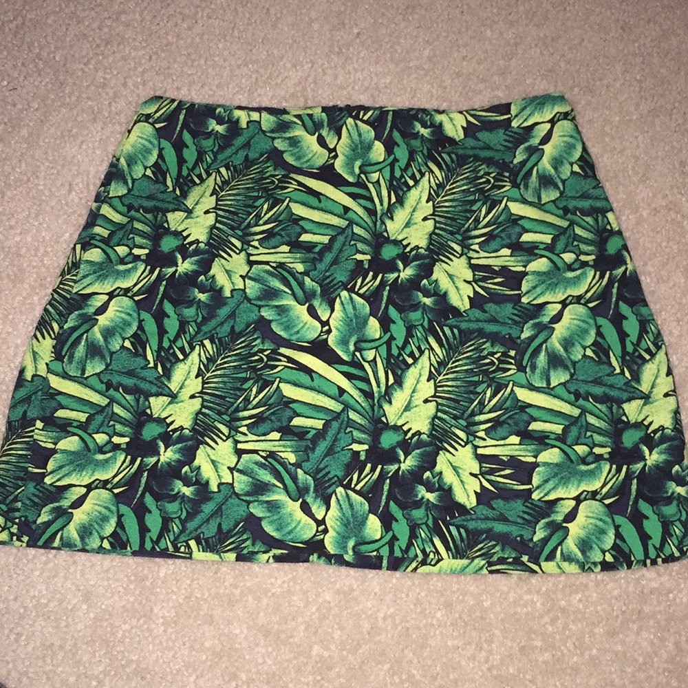 Palm tree skirt